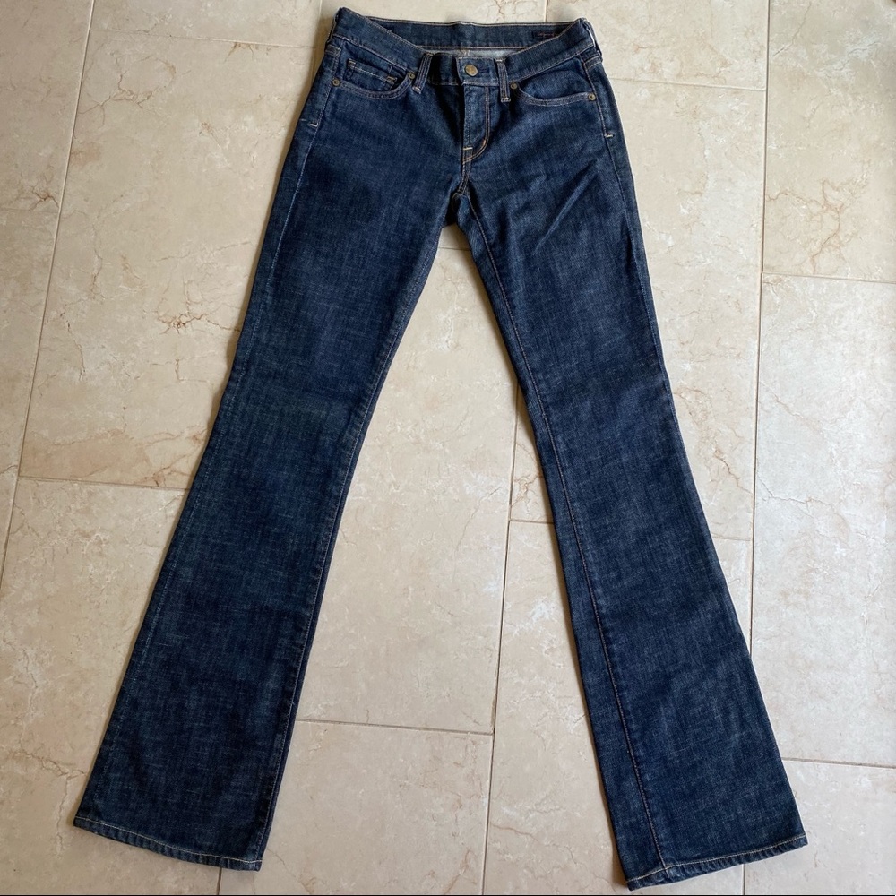 Citizens of Humanity low waisted boot cut jeans.